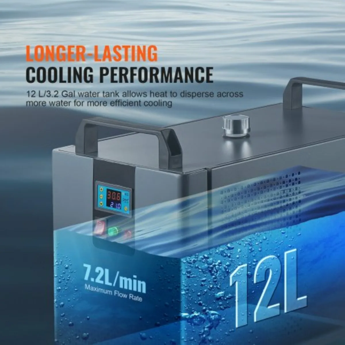 Industrial Water Chiller, KH-6000, 200W Industrial - Image 3