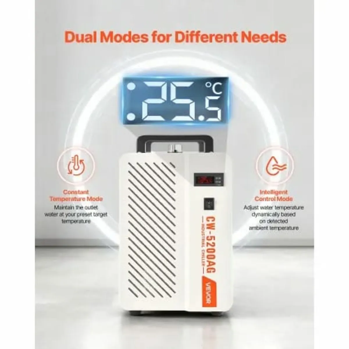 Industrial Water Chiller, 1600W, Industrial Water - Image 4