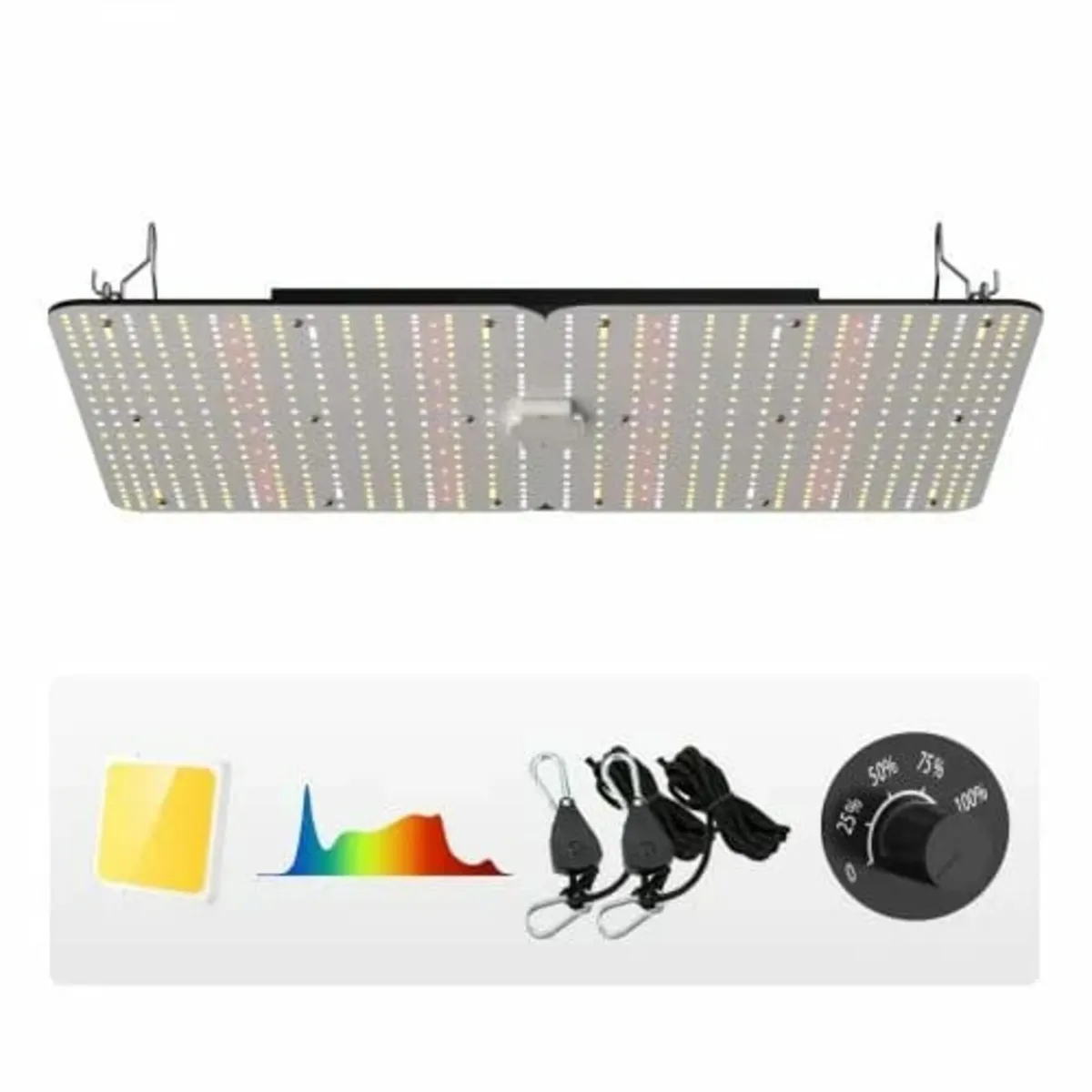 LED Grow Light, 300W Full Spectrum Dimmable, High - Image 1