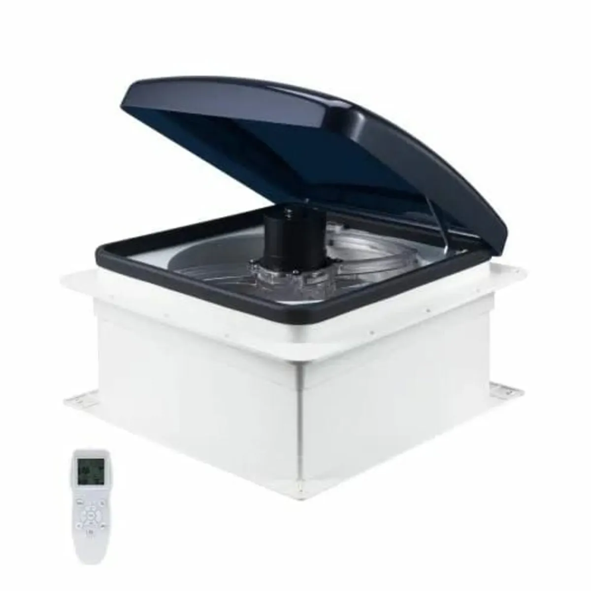 RV Vent Fan, 14 inch RV Roof Vent Fan 12V, Powerfu - Image 1
