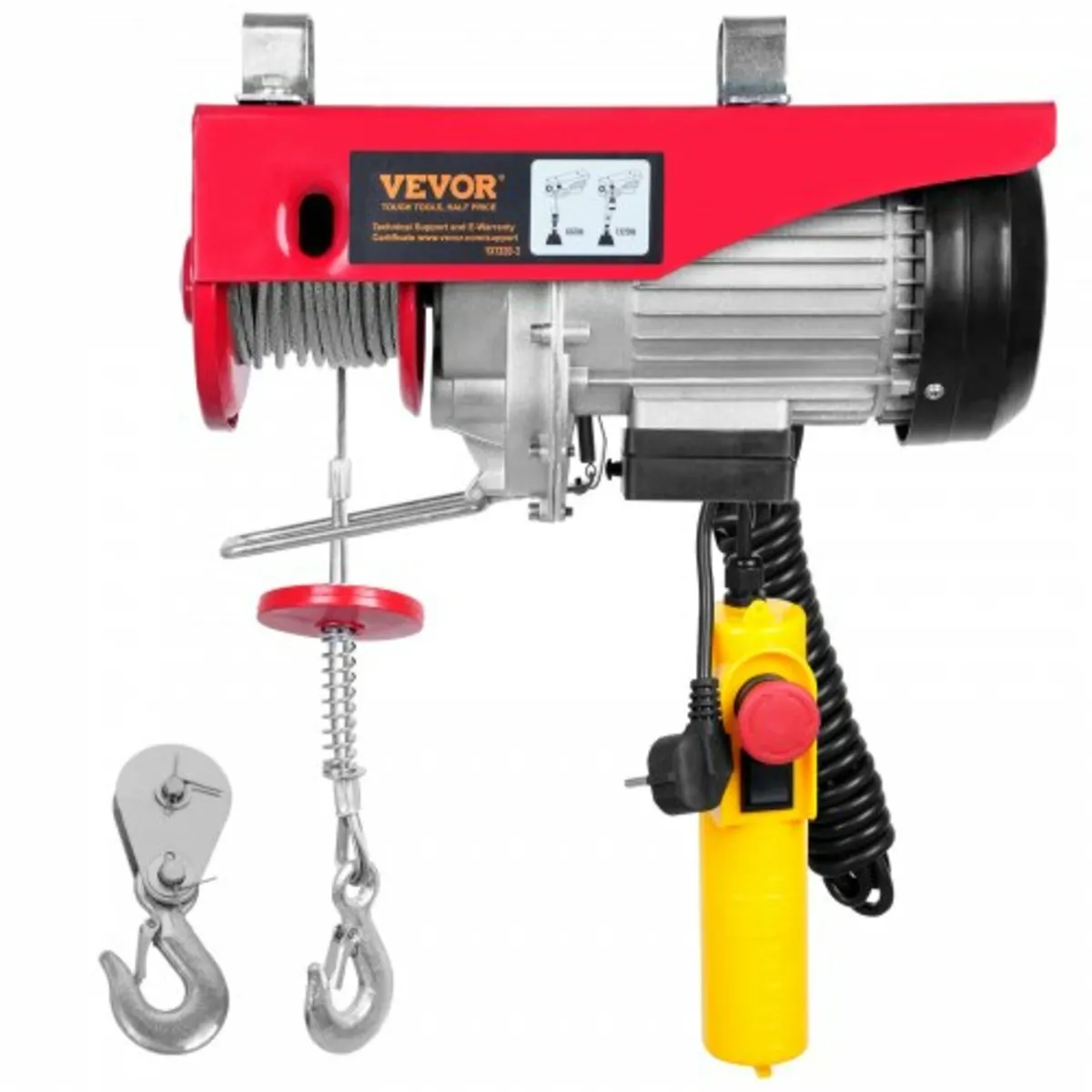 Electric Hoist, 598.7 kg Lifting Capacity, 1150W 2 - Image 1