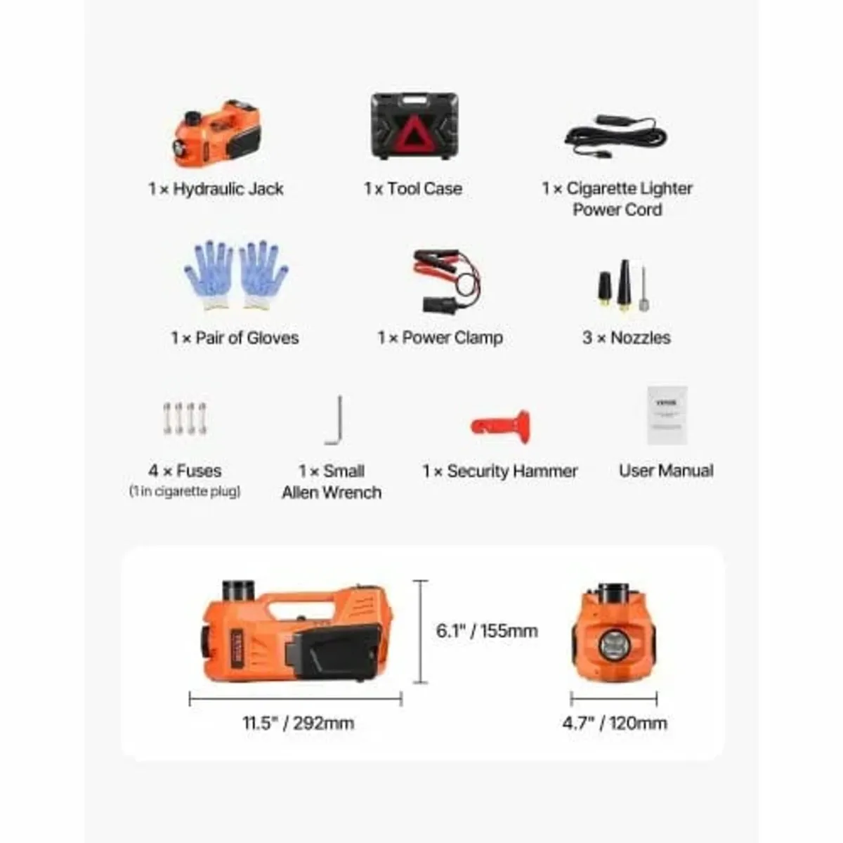 Electric Car Jack, 5 Tons /11000 lbs, Electric Sci - Image 4