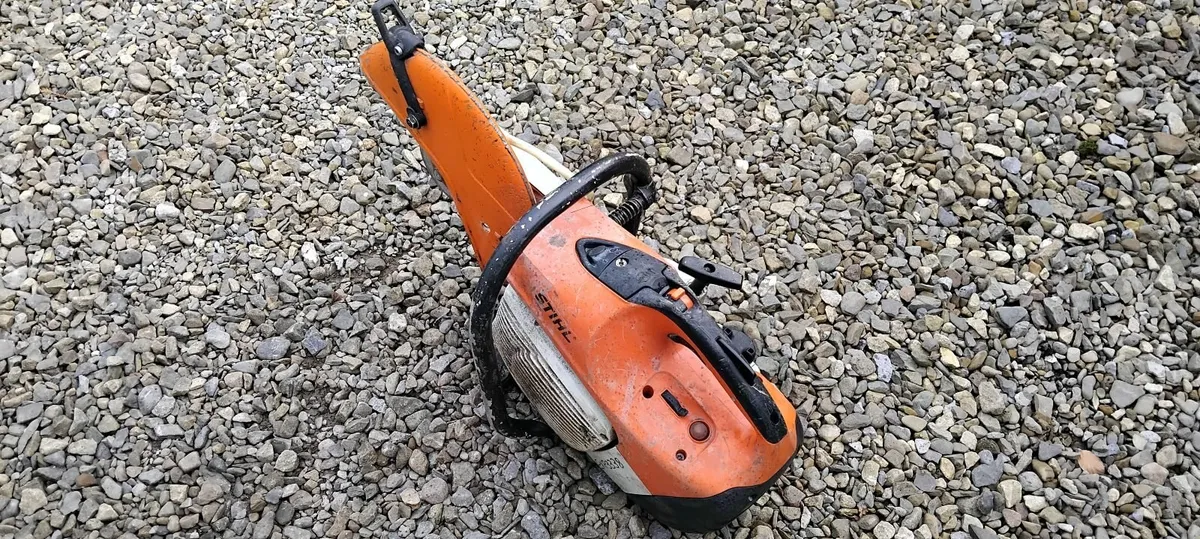 Stihl TS410 Consaw "FOR HIRE" - Image 3