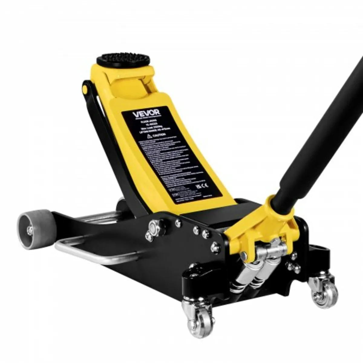 Low Profile Floor Jack, 2.5 Ton Capacity, Aluminum - Image 1