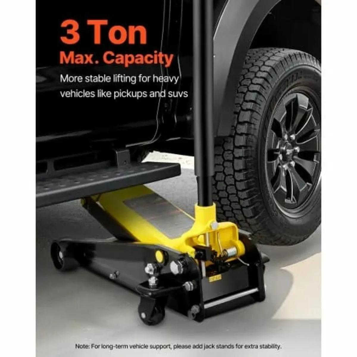 Floor Jack, 3 Ton Low Profile Floor Jack, Heavy-du - Image 2