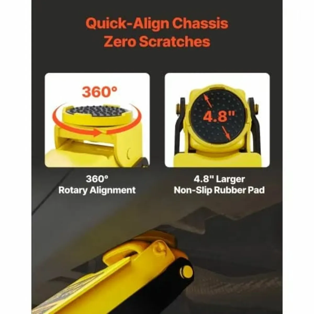 Floor Jack, 3 Ton Low Profile Floor Jack, Heavy-du - Image 3