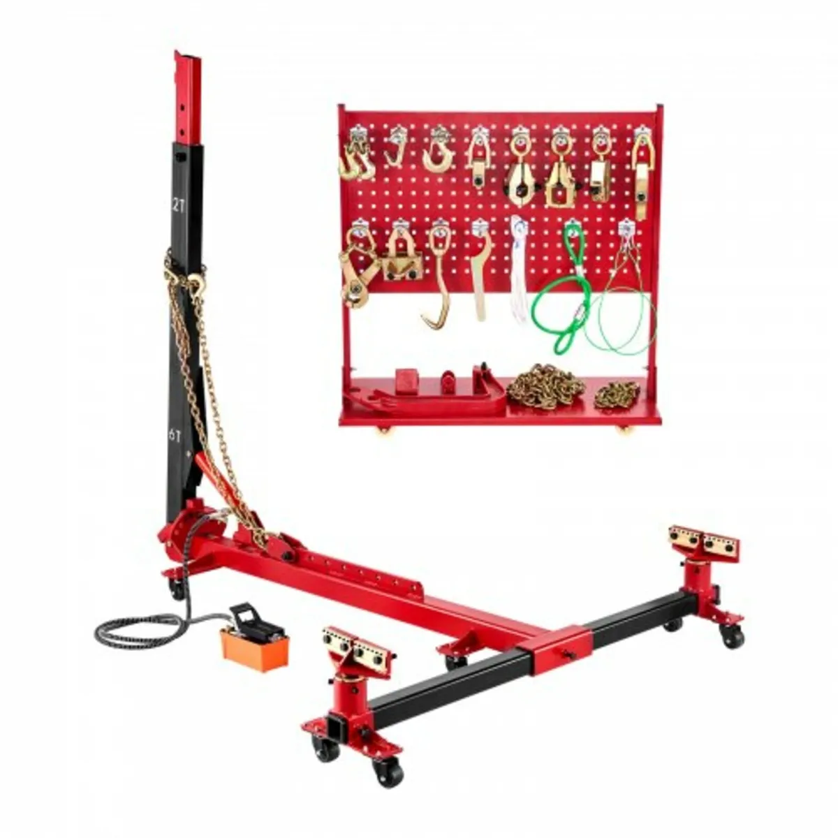 Auto Body Frame Puller Straightener, 6T Tension Ca - Image 1
