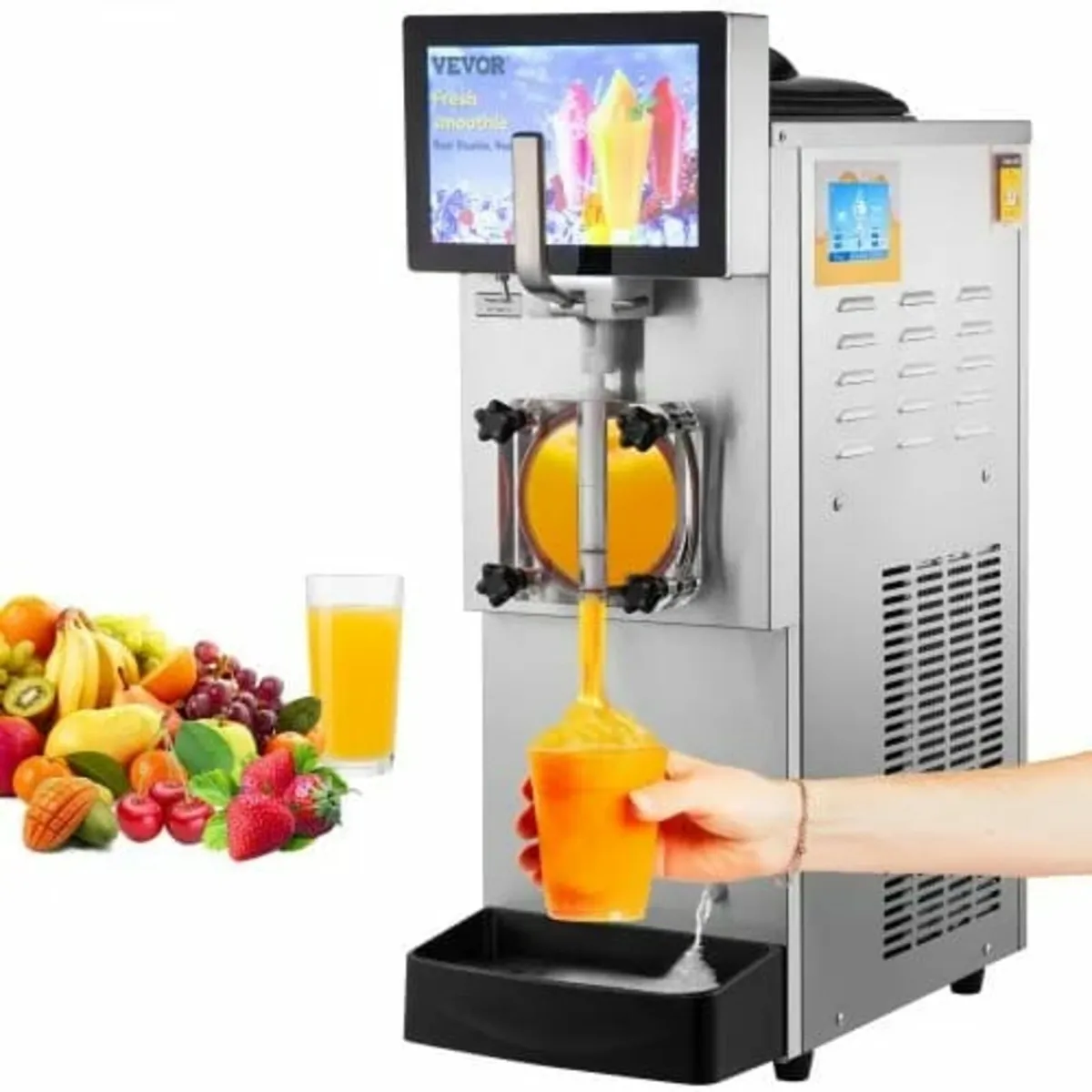 8L / 2.1 Gal Single Bowl Commercial Slushy Machine - Image 1