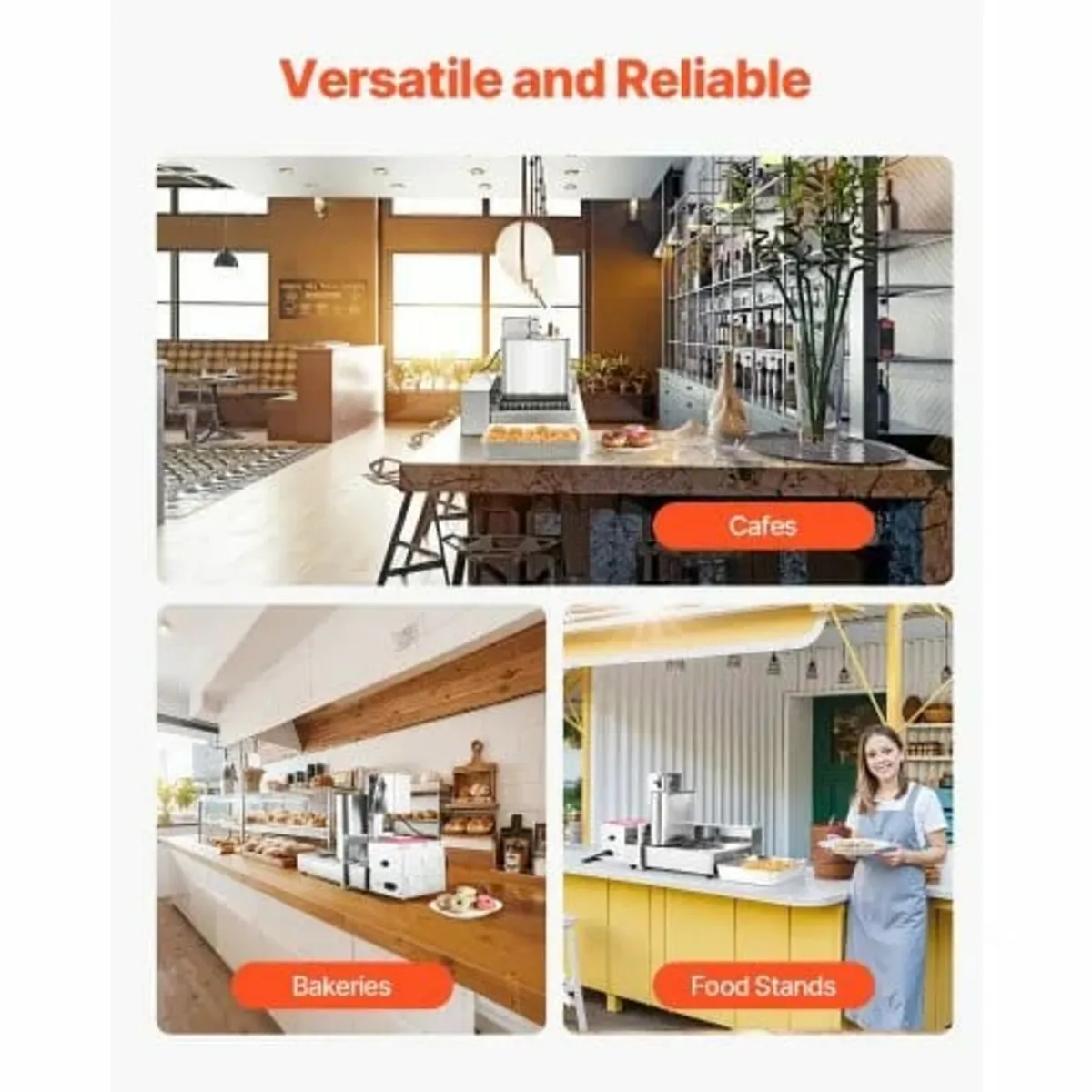 Commercial Automatic Donuts Machine, 4 Rows Donuts - Image 4