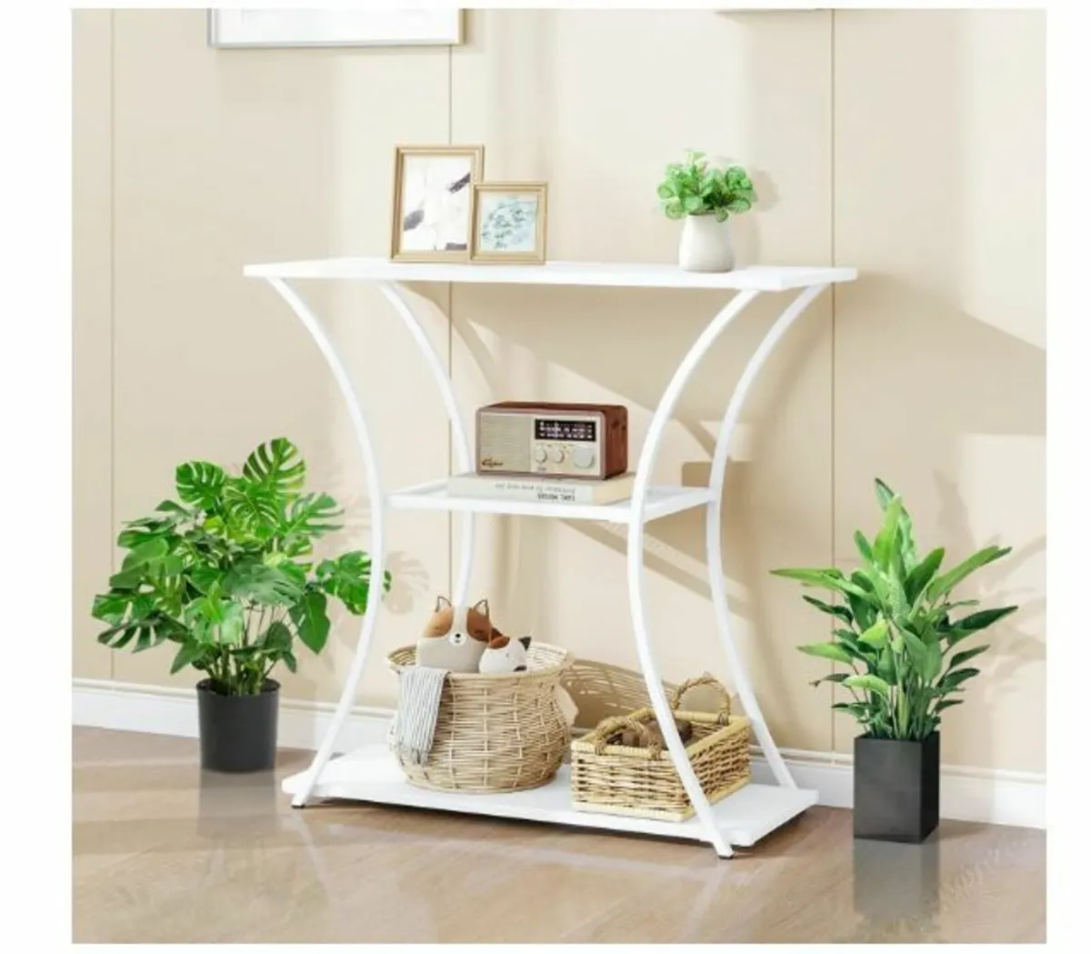 3-Tier Metal Console Table - Image 4