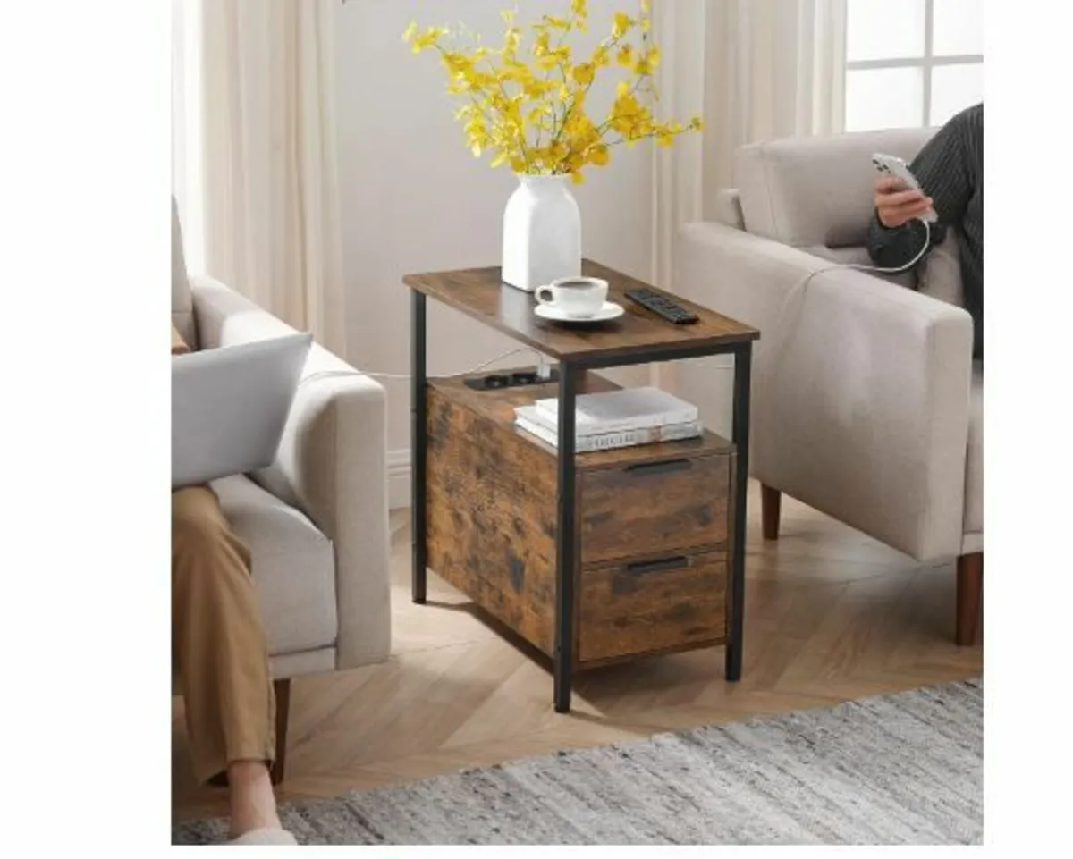 Side Table, Bedside Table - Image 2