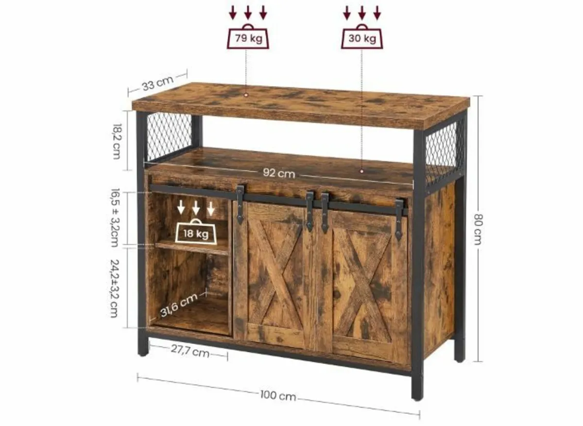 Sideboard, Kitchen Cabinet - Image 2