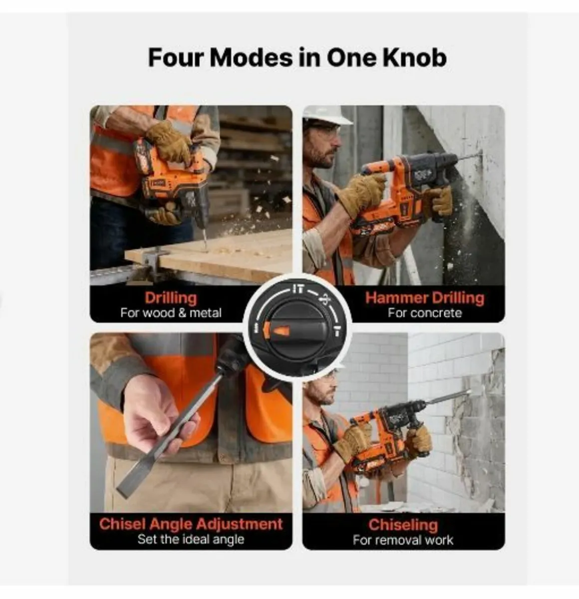 Rotary Hammer Drill, 20 mm - Image 4