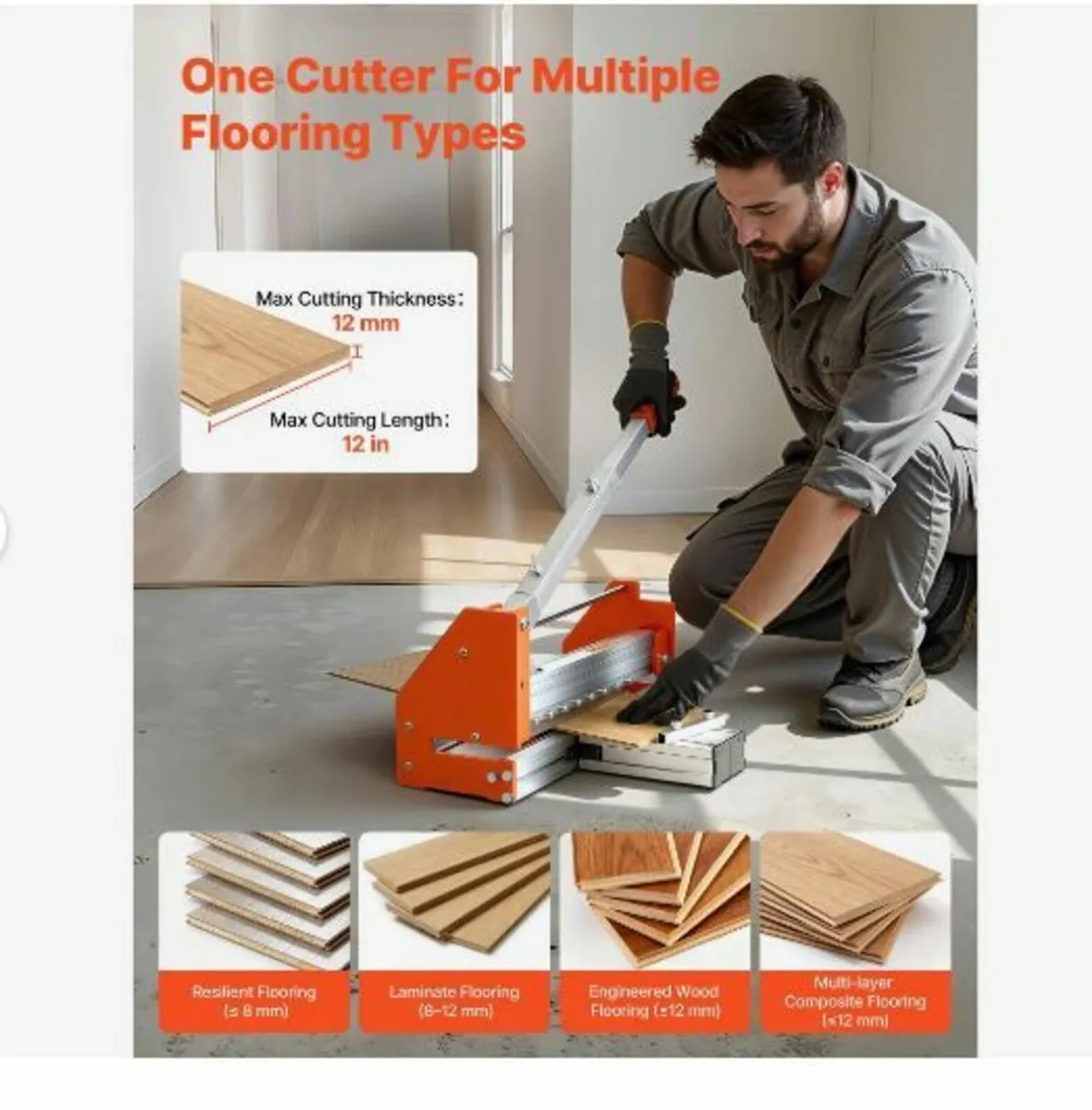 304.8mm Vinyl Floor Cutter - Image 2