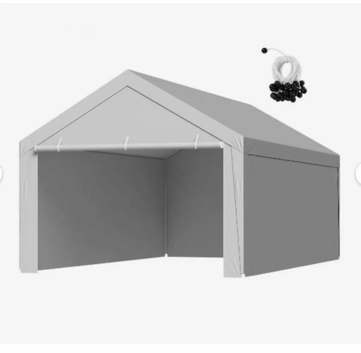 Carport Replacement Canopy, 6 x 4 m - Image 3