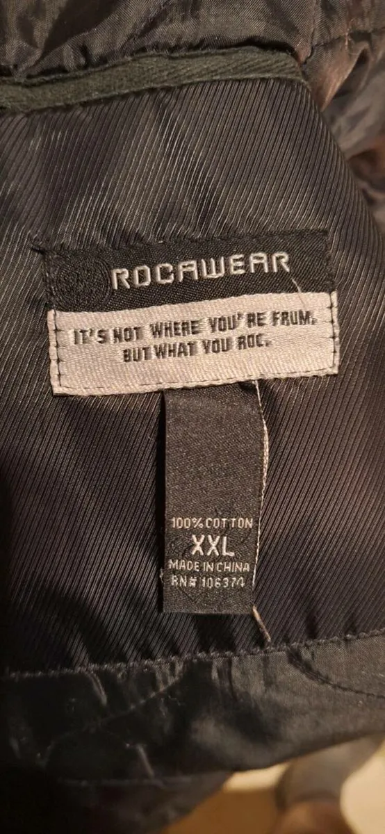 Rocawear Hip Hop Jacket --XXL– Excellent Condition - Image 4