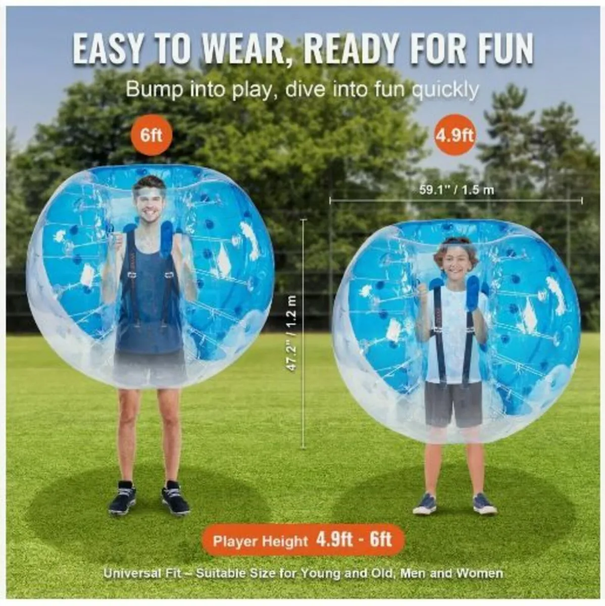 Inflatable Bumper Ball 1-Pack - Image 3