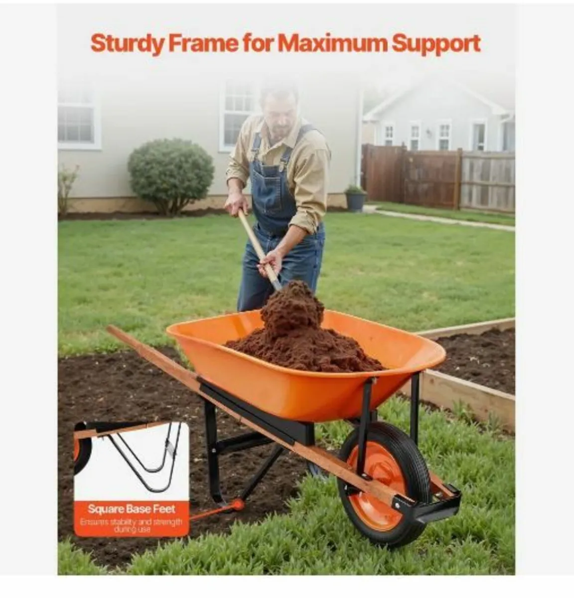 Wheelbarrow Cart - Image 3