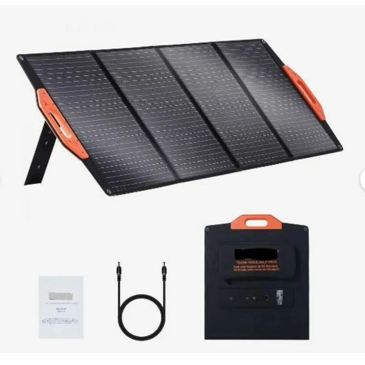 Portable Monocrystalline Solar Panel, 120W - Image 1