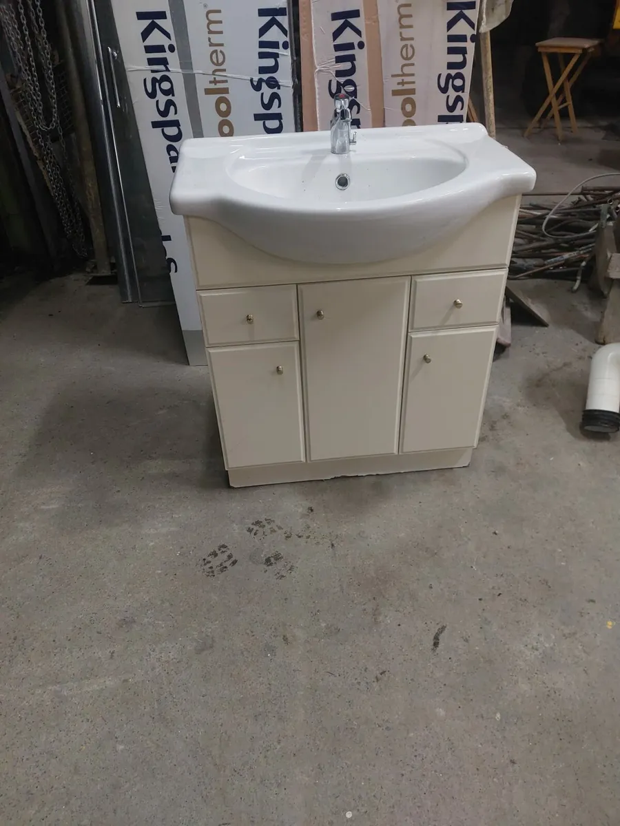 Bathroom Vanity Unit, Sink &Tap - Image 4