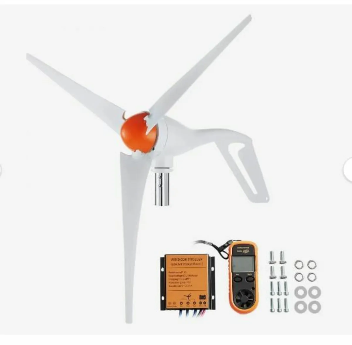 500W Wind Turbine Generator, 12V - Image 1