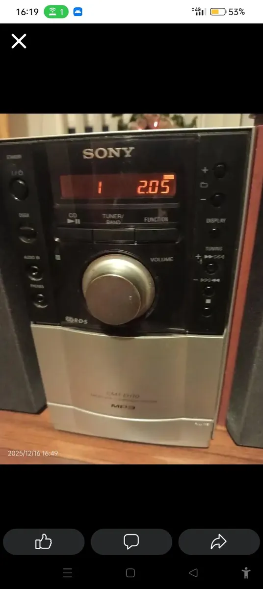 Sony HiFi system - Image 2