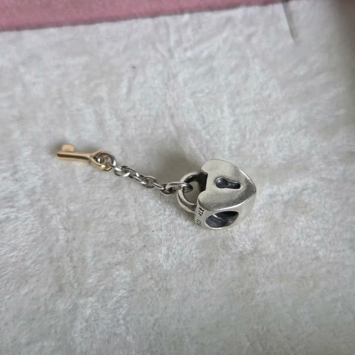 Pandora Key to My Heart Charm Love 14K Gold - Image 1