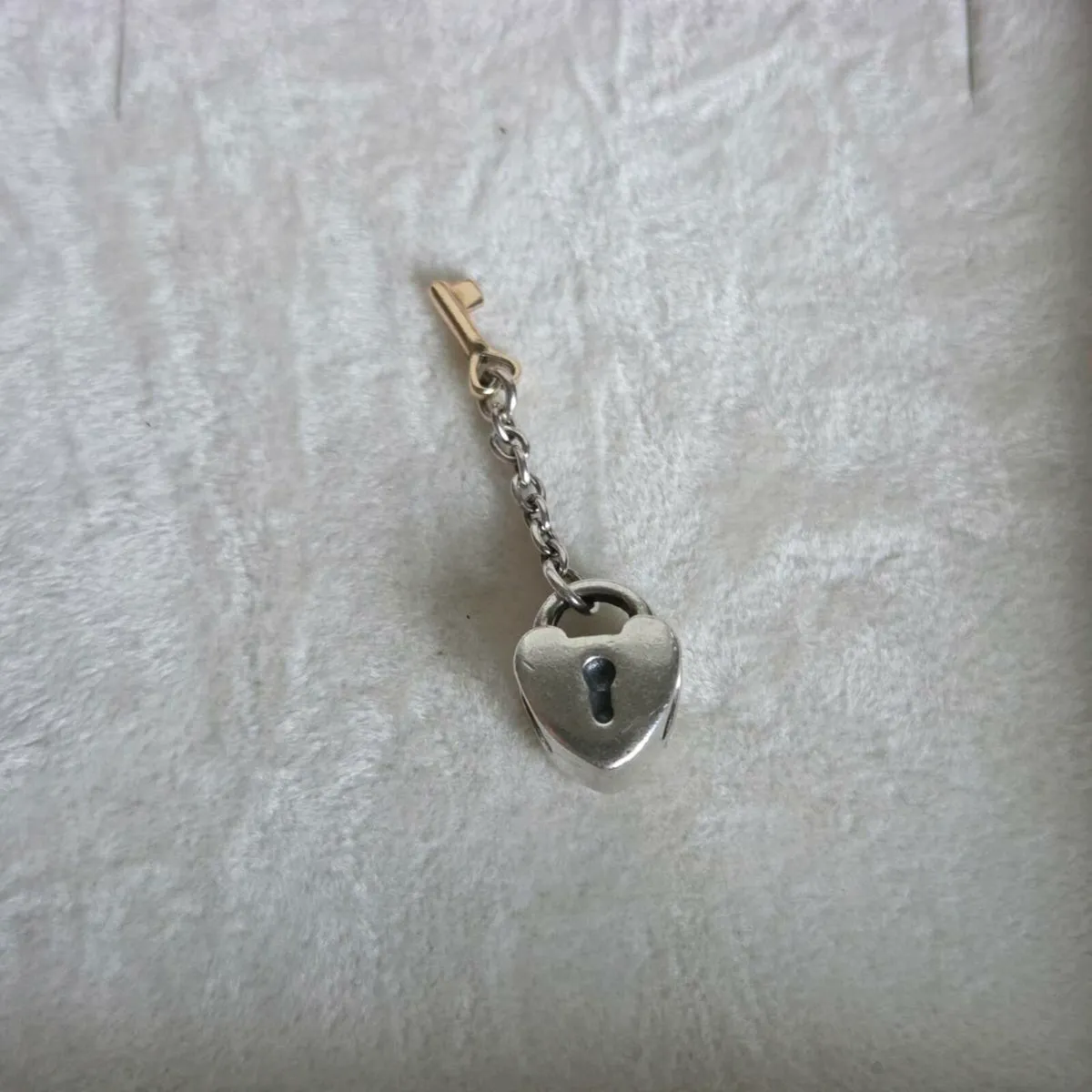 Pandora Key to My Heart Charm Love 14K Gold - Image 2