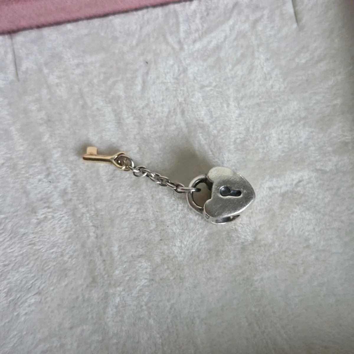 Pandora Key to My Heart Charm Love 14K Gold - Image 4