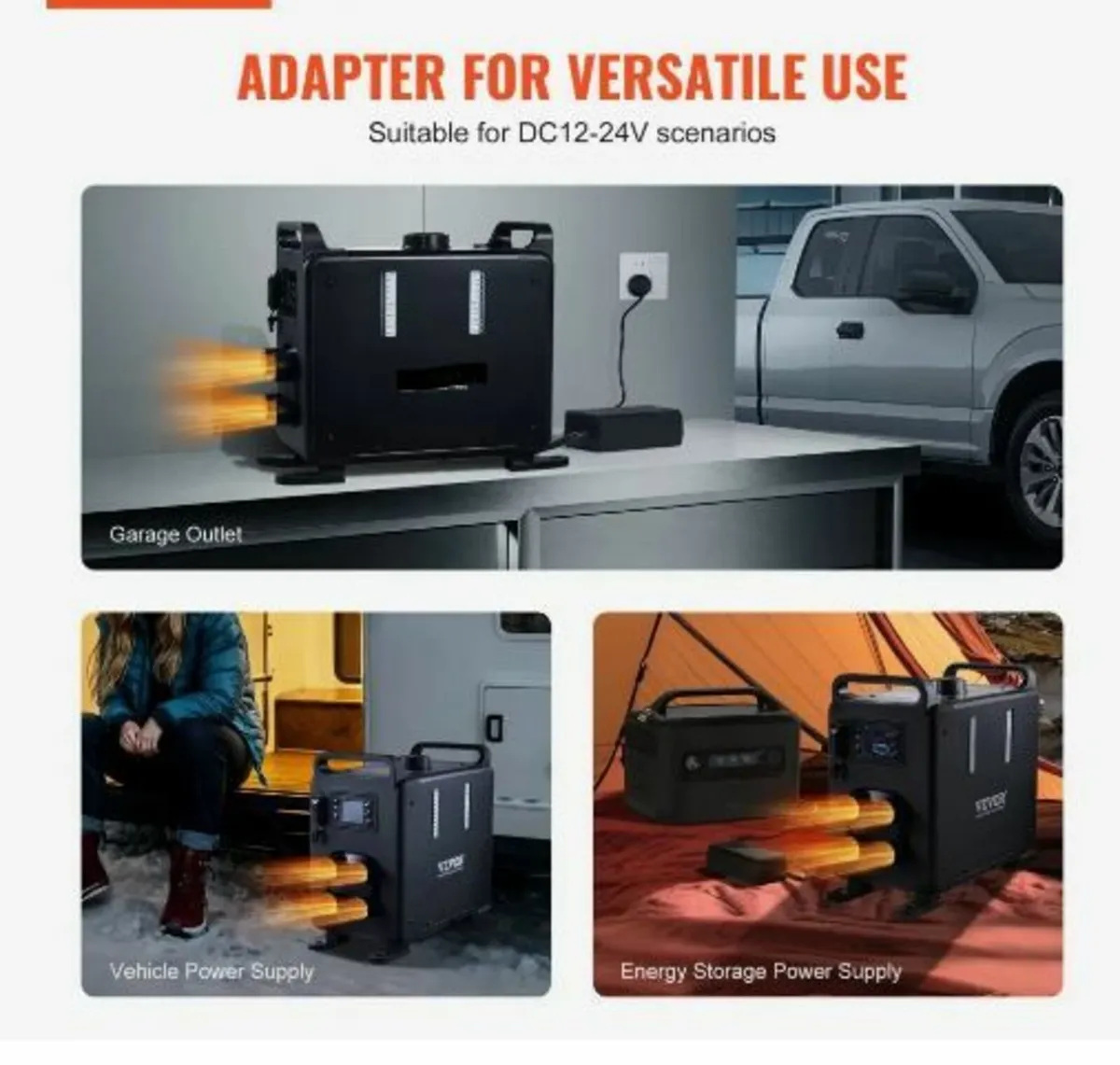 5-8KW Diesel Heater, 12V/24V - Image 2