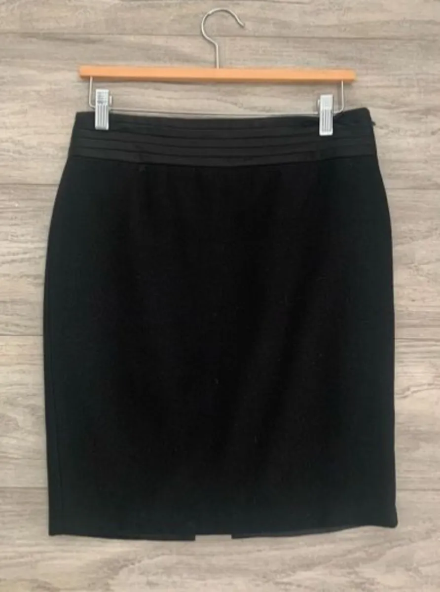 BRAND NEW SAVIDA WOOL MIX SKIRT WITH BOW DETAIL: S - Image 2