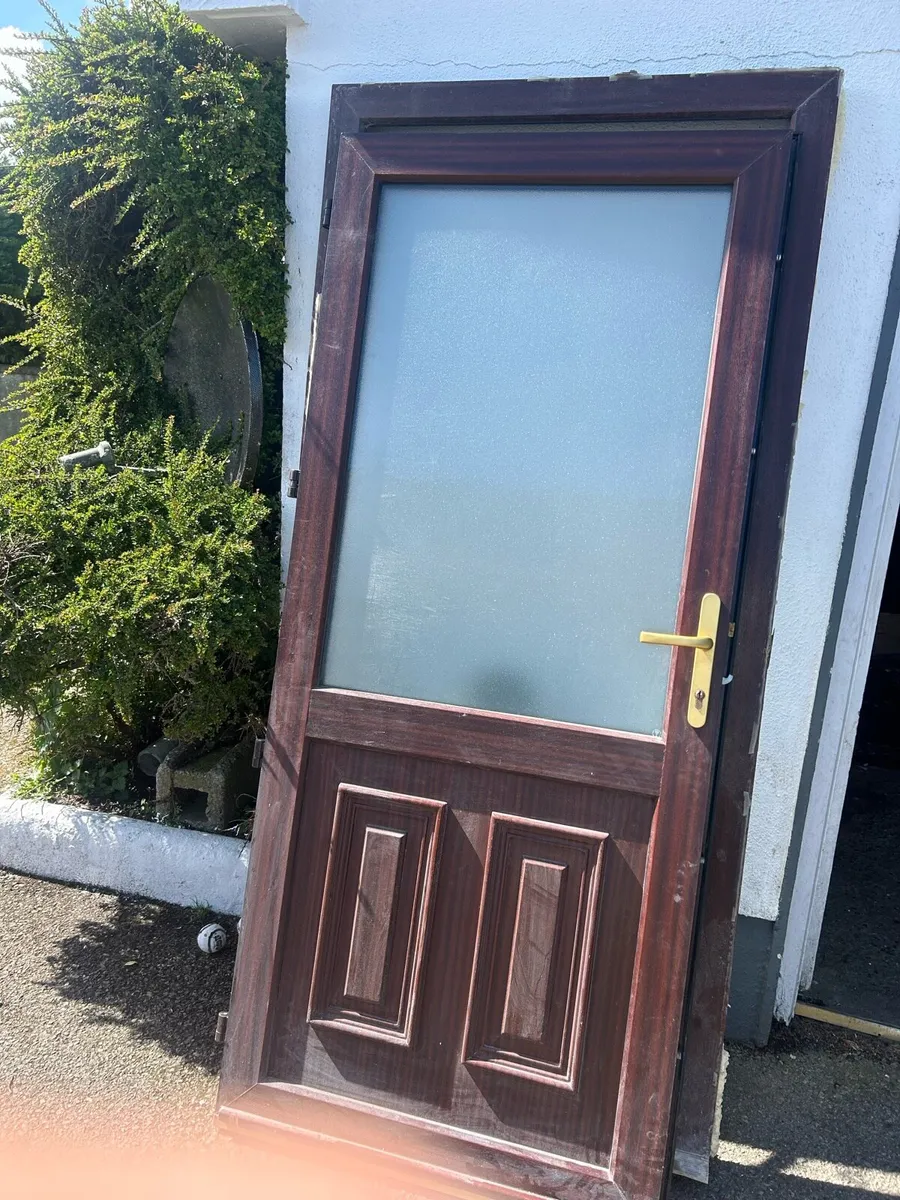 PVC back door - Image 1