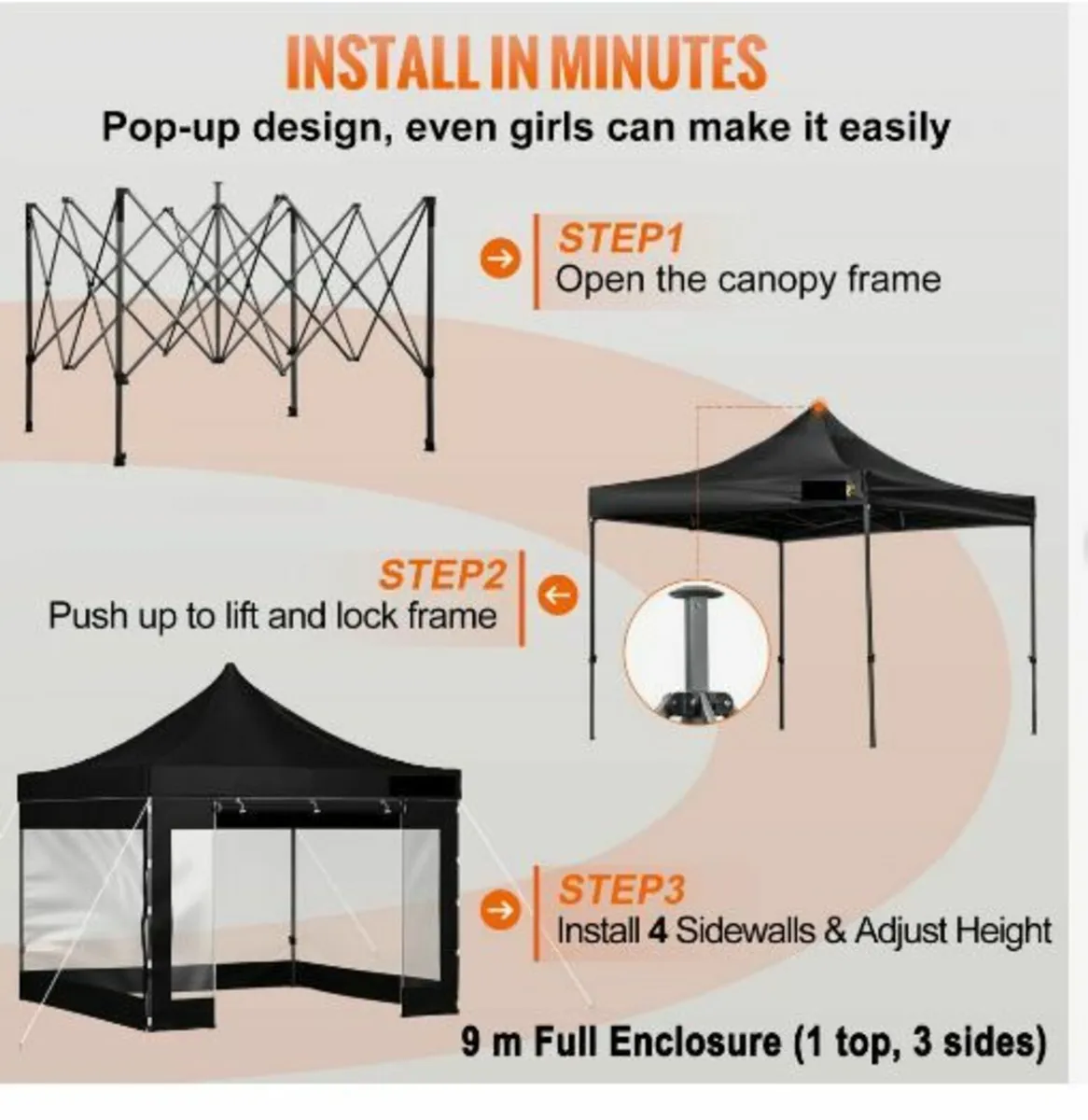 Pop Up Canopy Tent - Image 2