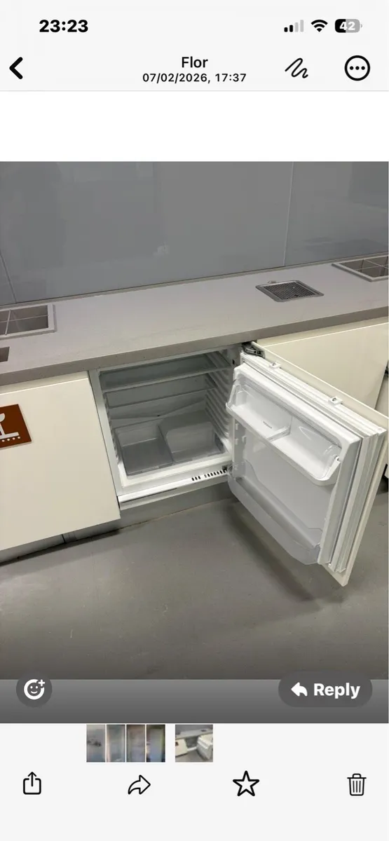 Under counter fridge