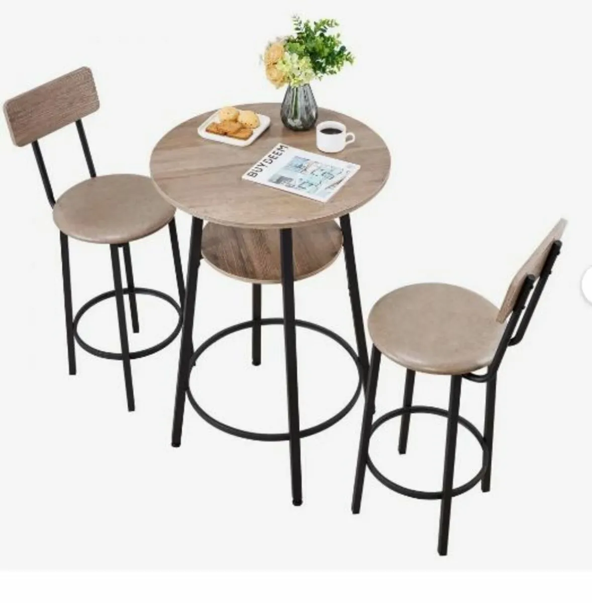 Bar Table, 3PCS 596.9mm Bars Tables Set - Image 3