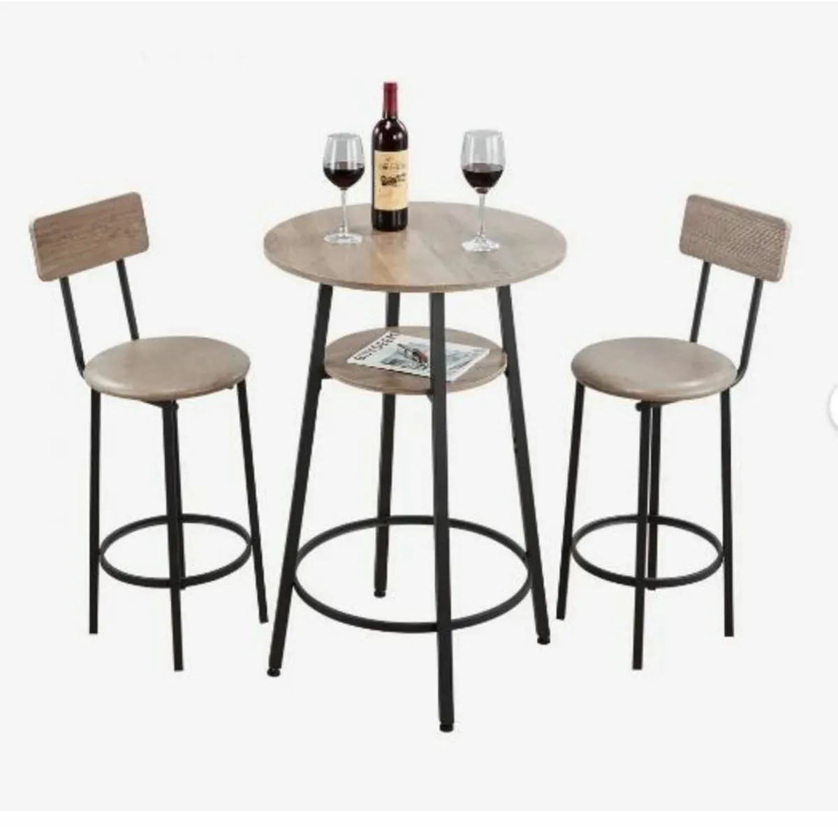 Bar Table, 3PCS 596.9mm Bars Tables Set - Image 4