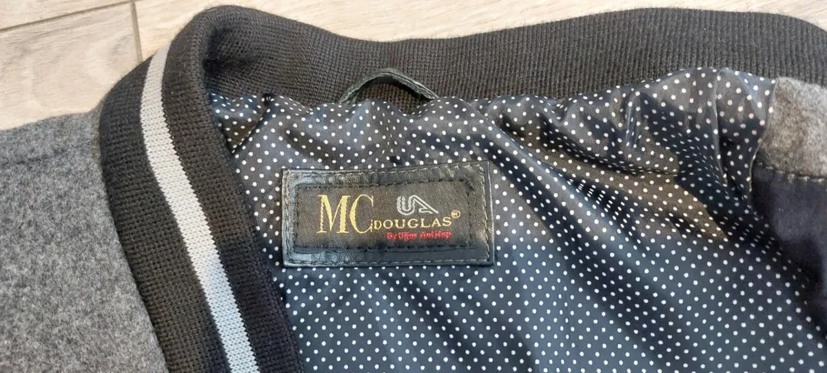 Leather Varsity Jacket - Image 3