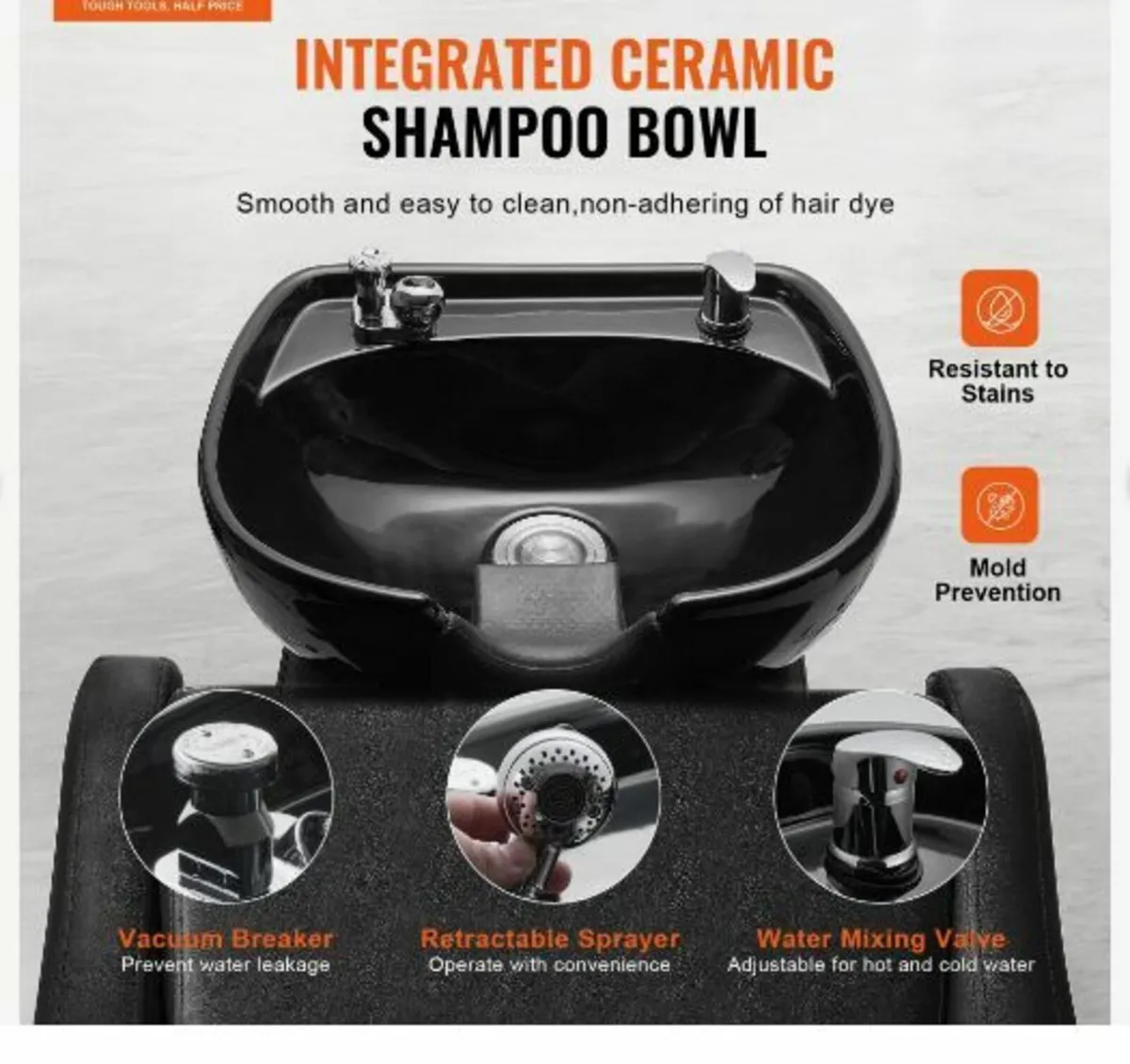 Shampoo Backwash Chair - Image 2