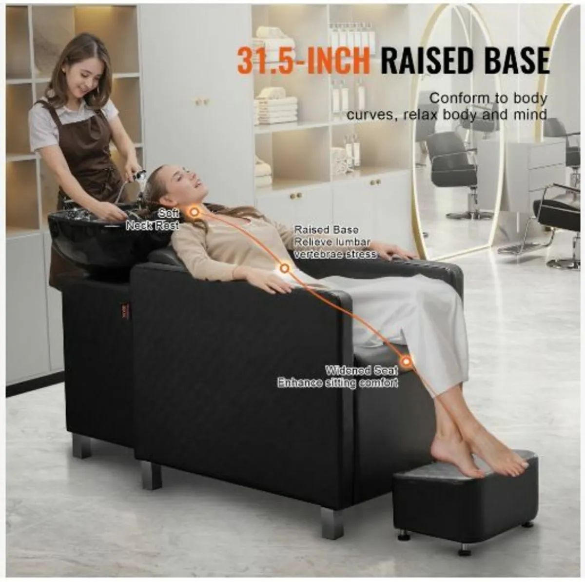 Shampoo Backwash Chair - Image 4