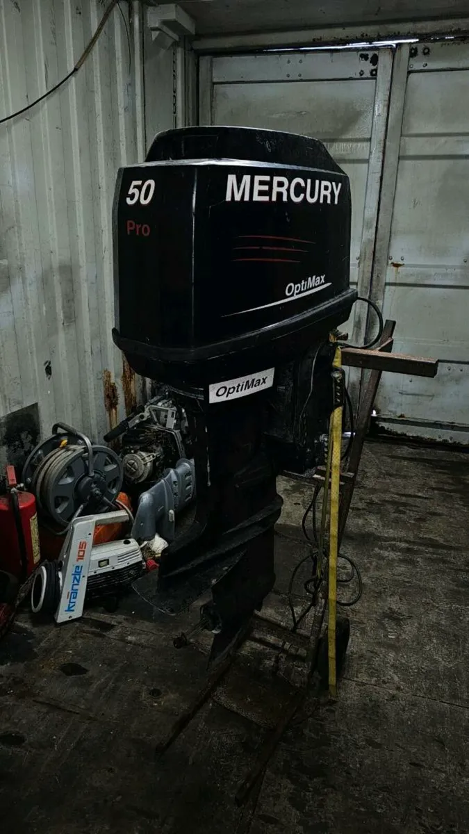 Mercury 50hp 2 Stroke Outboard - Image 2