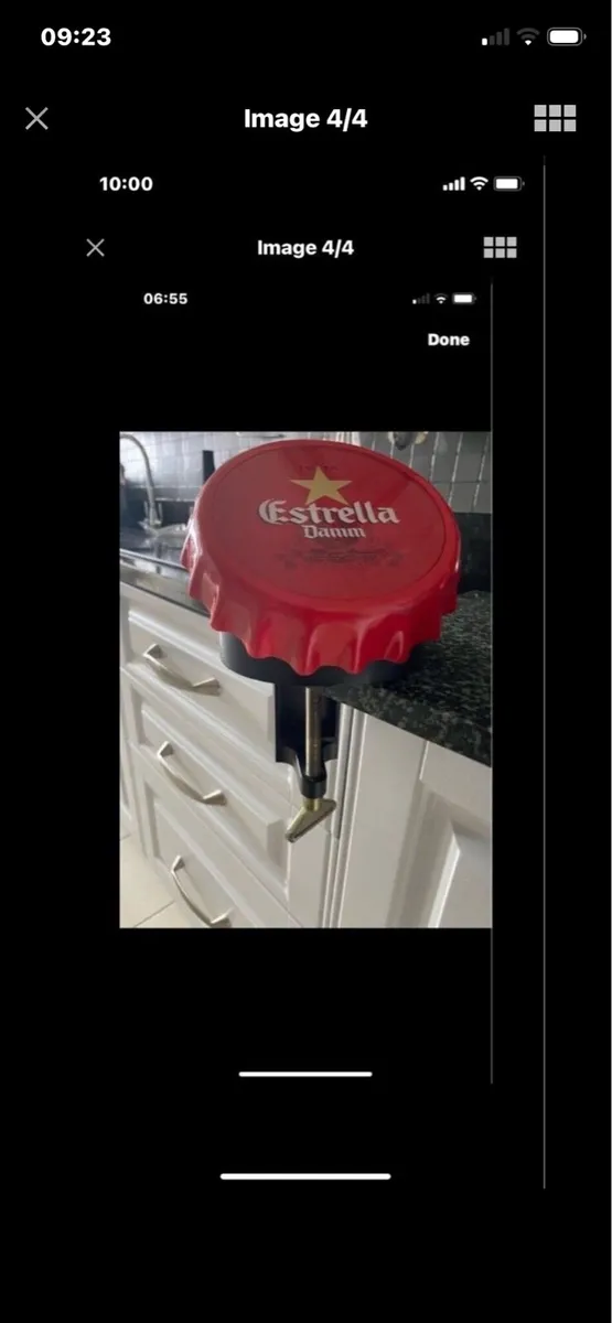Estrella Beer Bar Display/ Bottle Opener - Image 4