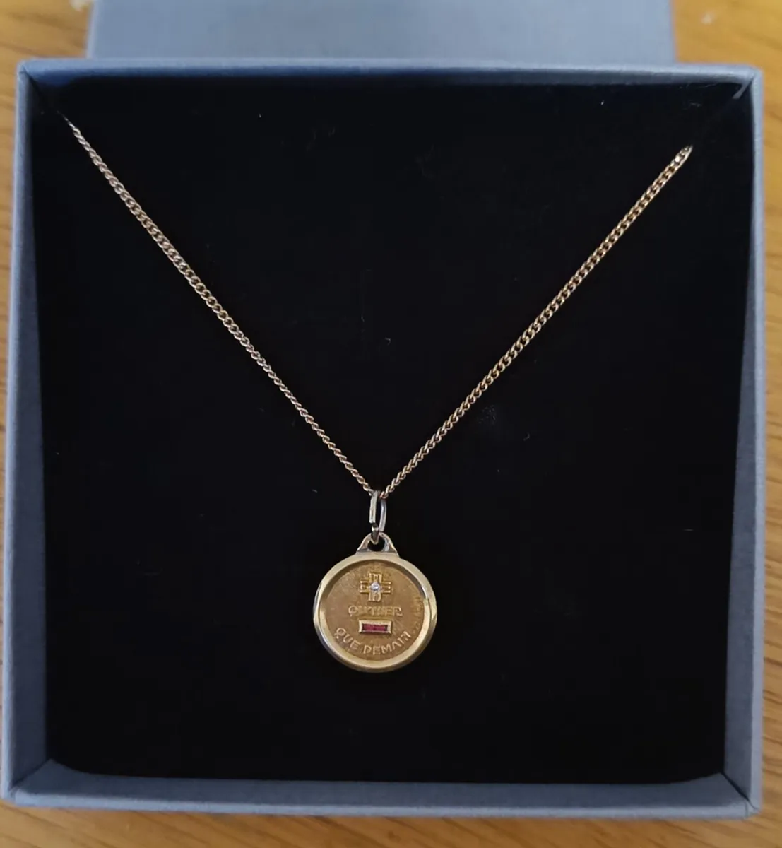 Augis Pendant with Necklace - Image 1