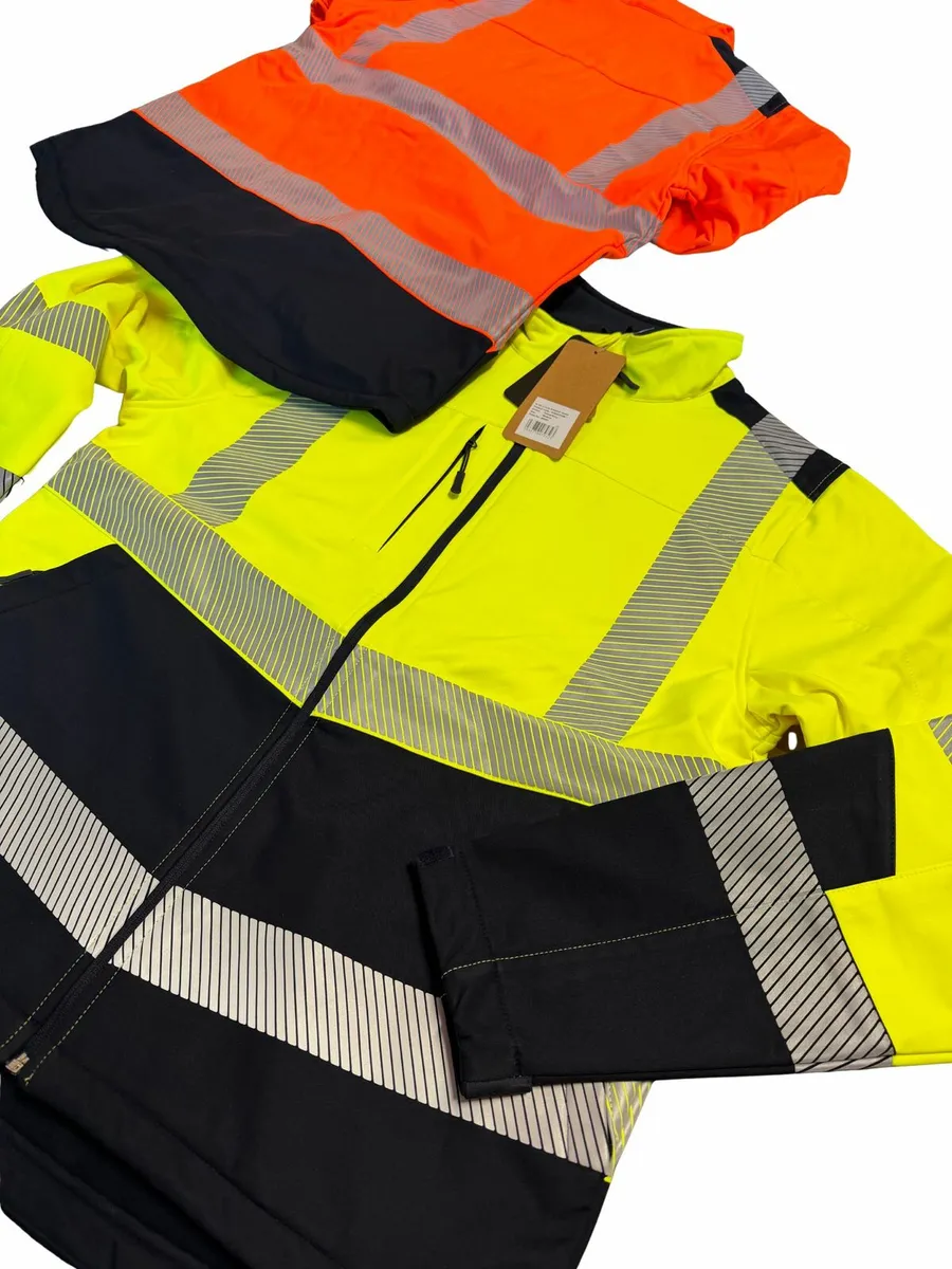 Men's Supertouch Hi Vis Softshell Jacket - Image 1