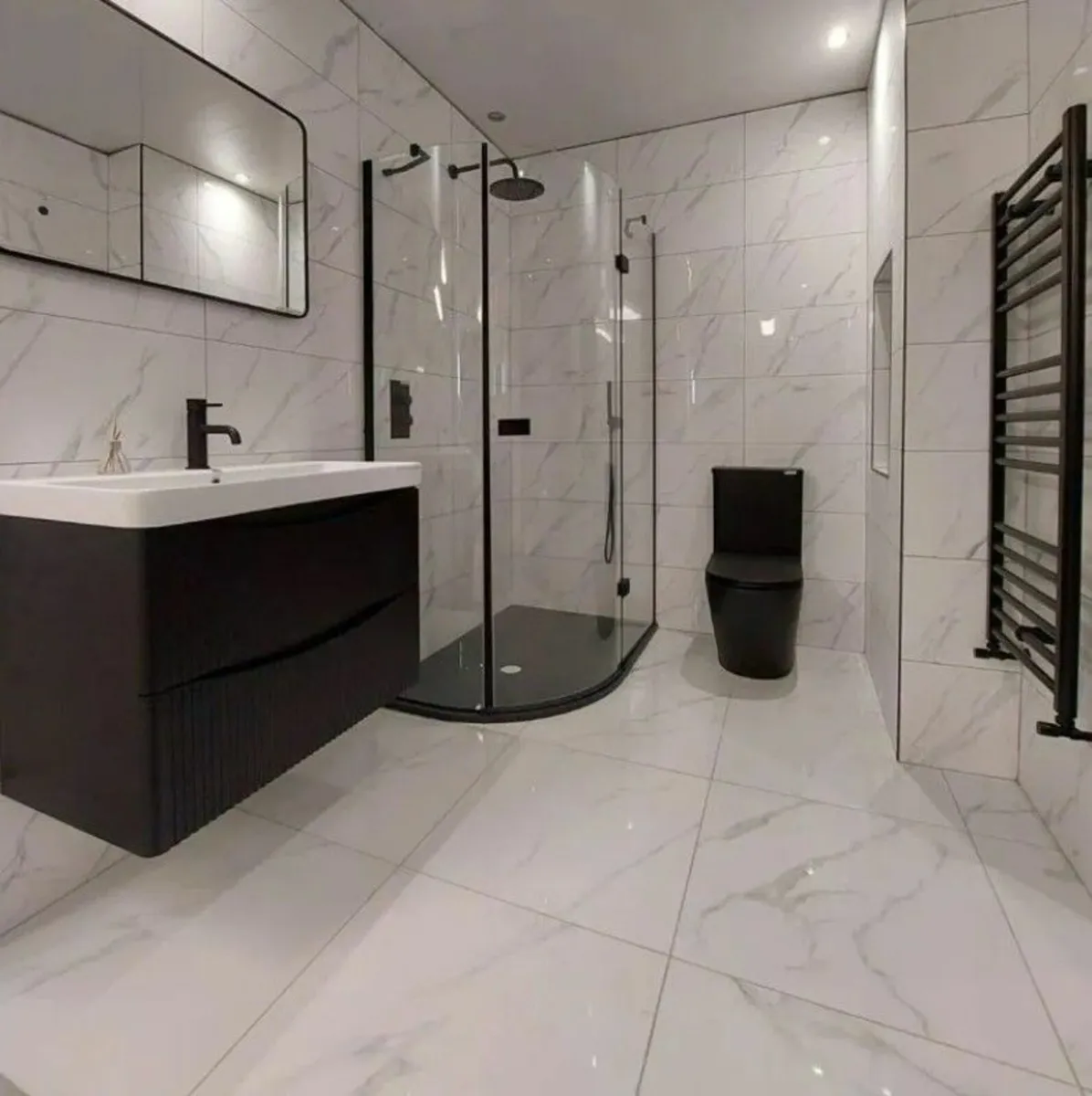 Floor / Wall Tiles - 60 x 60cm Porcelain Tiles - Image 1