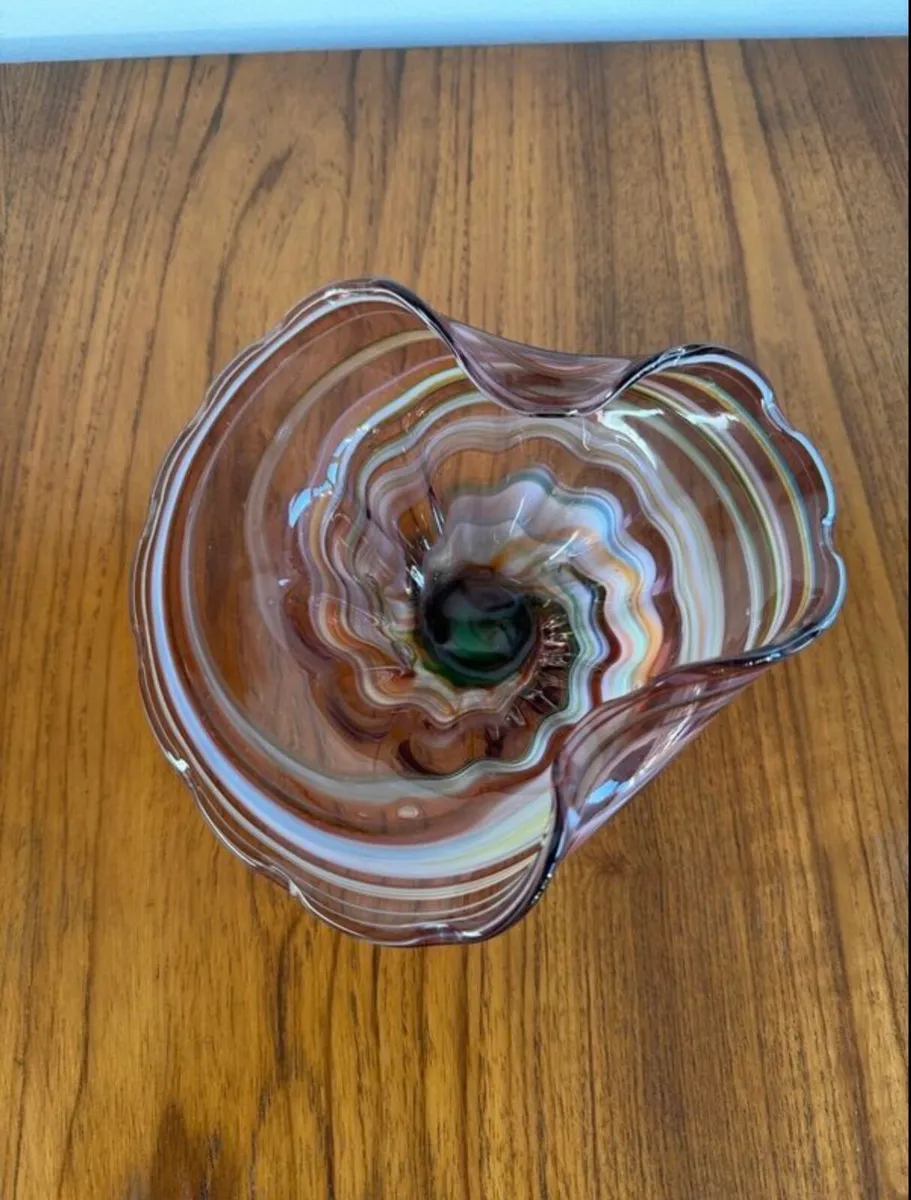 Vintage Glass Bowl - Image 2
