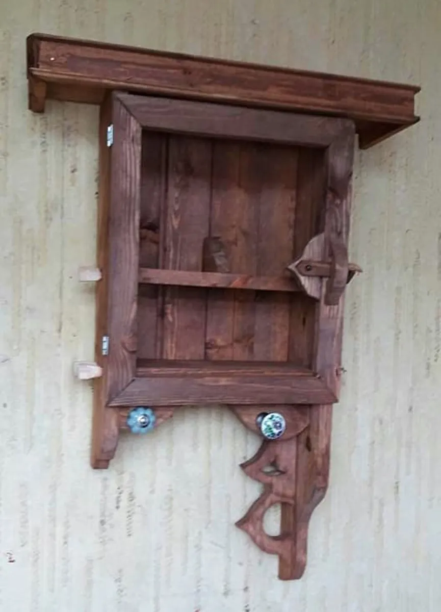 NEW ...Rustic Floating Quirky Display / Storage - Image 2