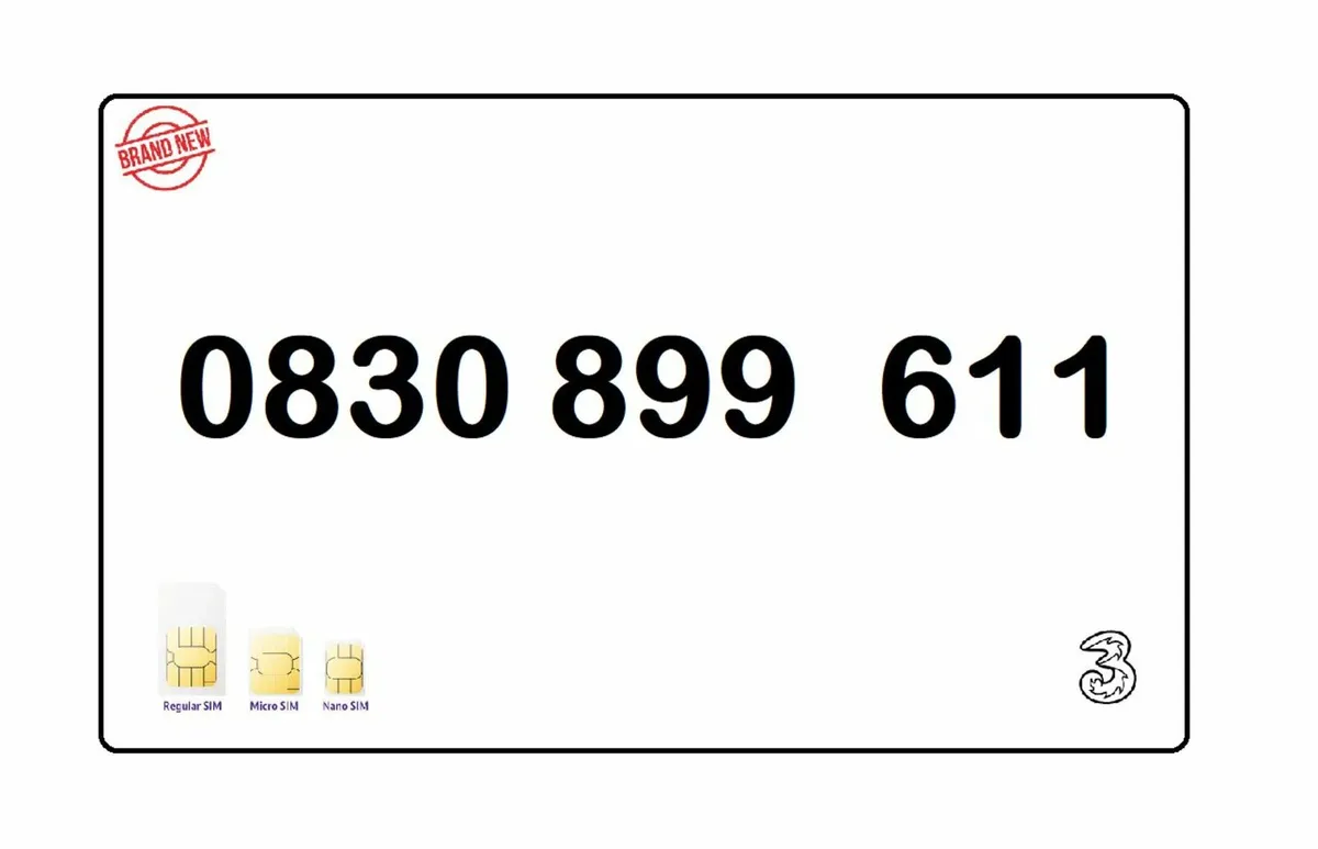 ⭐ Easy number sim card vip gold silver rare mobile - Image 1