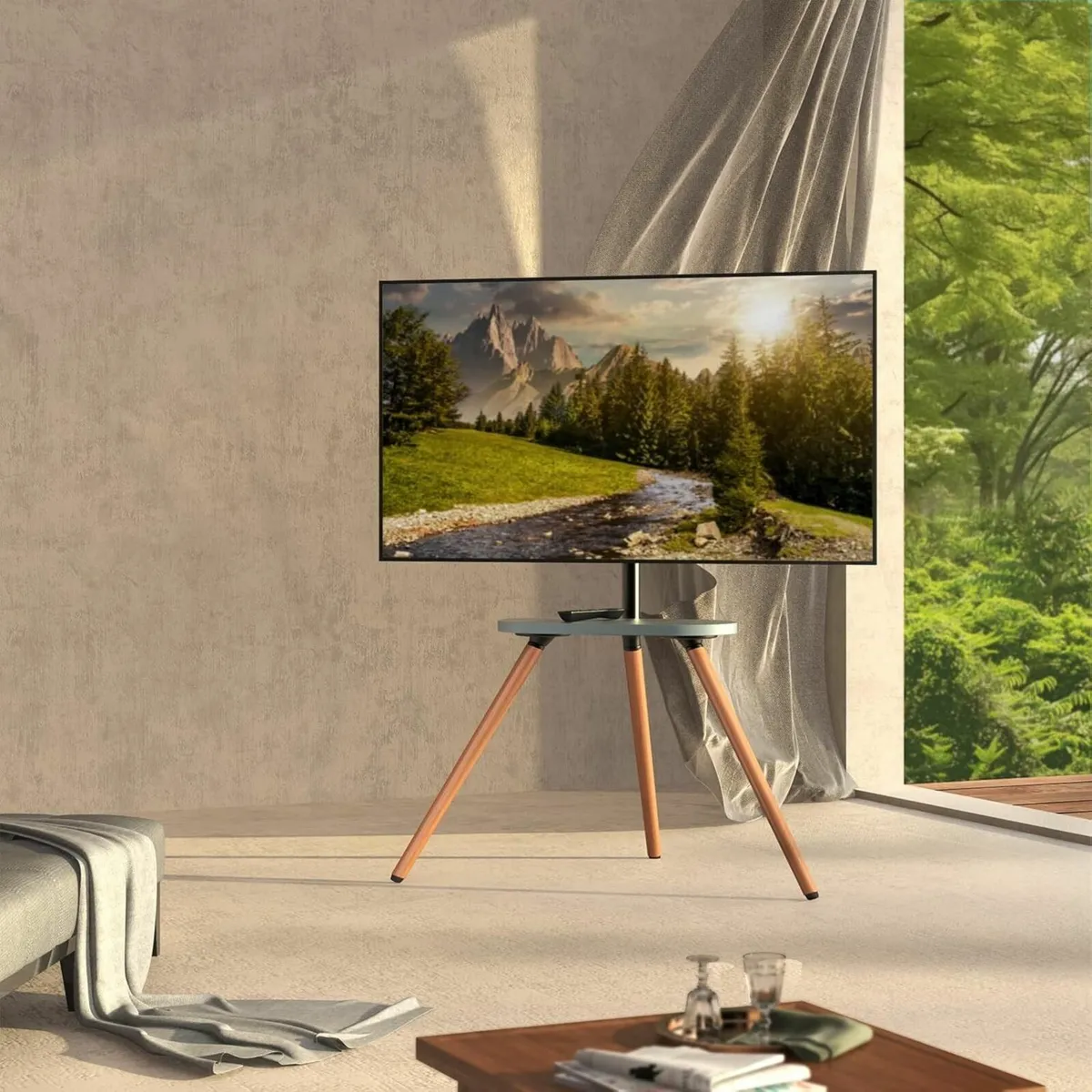 Easel TV Tripod Stand for 43 to 65 Inch LED LCD - Image 2