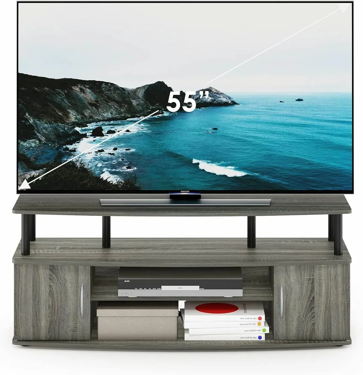 JAYA TV Stand Entertainment Center Console for up - Image 4