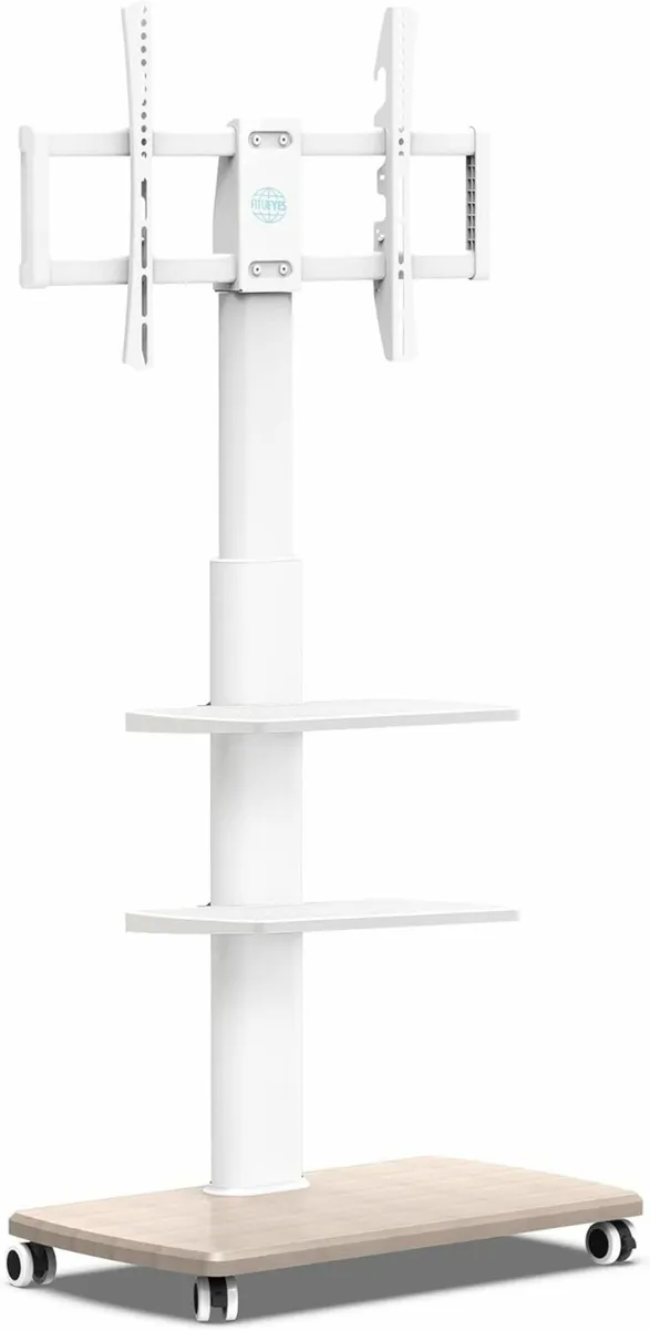 TV Stand on Wheels with 20mm Wood Base for 32-70 - Image 1